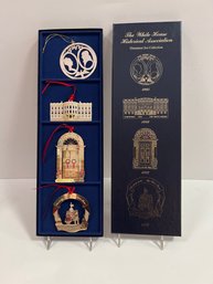 1985-1988 The White House Historical Association Ornament Set