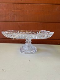 Square Crystal Cake Stand