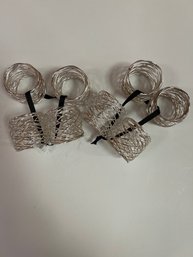 8- Metal Napkin Rings Made In India