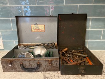 Compact O Lite Carry Case And Vintage Tools