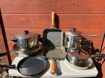 Berndes Made In Germany, Revere Ware, And All-clad MC2