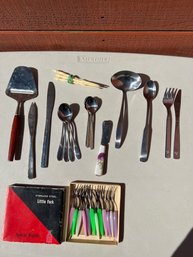 Mid Century Utensils: Some From Airlines