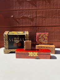 Lot Of Trinket Boxes