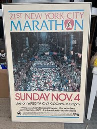 21st NY Marathon Poster