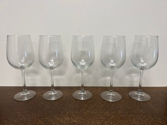 5- Water Goblets