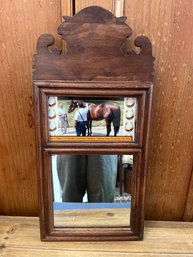 Wood Mirror With 2010 Breeders Cup Classic Champion