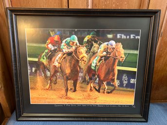Zenyatta & Mike Smith, 2010 Horse Of The Year, Breeders Cup Classic Signed