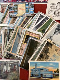 Approximately 100 Postcards From The 1900s-1940s (11)