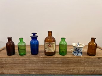 Colorful Apothecary Jars
