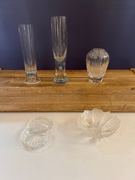 Rosenthal, Waterford And More Vases, Coasters, And Flower Bowl