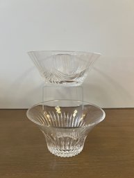 2 Mikasa Crystal Bowls