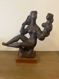 Chaim Gross Mother And Child Alva Replica Statue