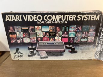 Atari Video Computer System With 6 Games