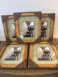 5- 5x7 Picture Frames Overall 12.5x10.5