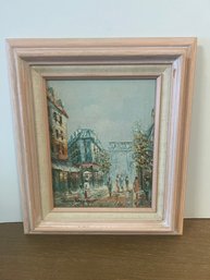 Paris Street Scene Signed Henri Rogers