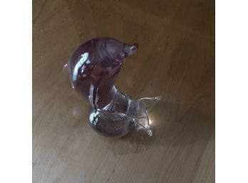 Art Glass Dolphin