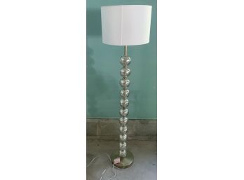 Mercury Glass Floor Lamp