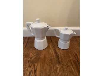 2 William And Sonomas Coffee Pots