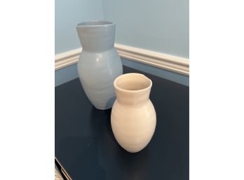 2 Pottery Barn Vases