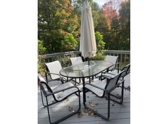 Brown Jordon 8 Piece Outdoor Set