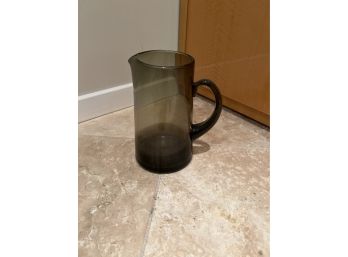 Smoky Glass Pitcher