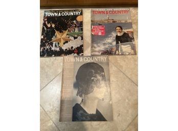 Vintage Town And Country Magazine 1960, 1959 And 1956