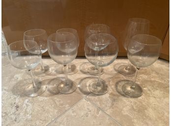 8- Assorted Wine Goblets