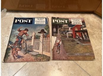 2 Vintage Post Magazines 1951