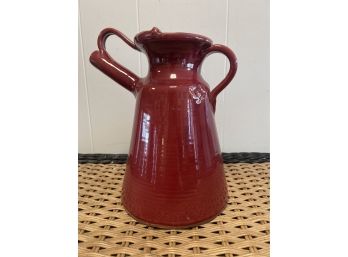 16th Century Boat Pitcher Turned By Hand In Provence.