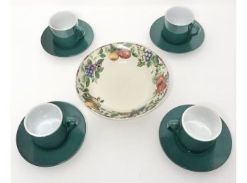 Signature Green Expresso Set And Sakura Bowl