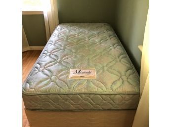 Maxipedic Twin Mattress, Box Spring, Bed Frame