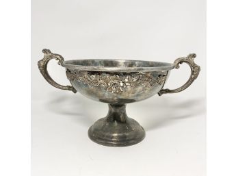 Sheffield Pedestal Bowl With Handles  1895