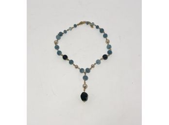 Blue Stone Necklace