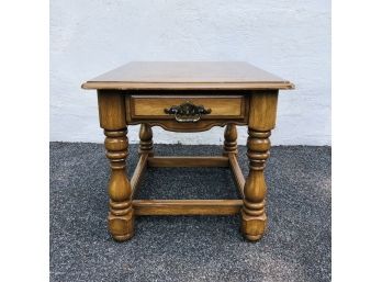 Solid Wood End Table