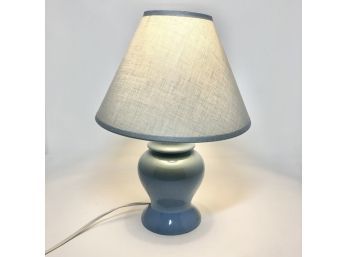 Light Blue Table Lamp