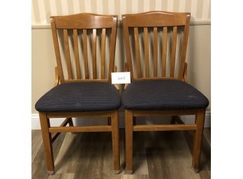 Set Of 2 Kitchen Chairs / Lot 3 Of