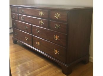 Henkel Harris Solid Wild Black Cherry Chest Of Drawers