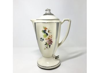 Vintage Electric Tall Teapot