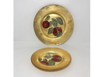 Gold Colored Plates