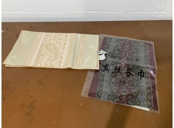 Silk Scarf And Table Runner