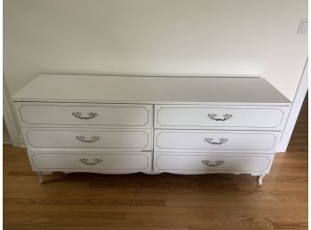 White Formica Top Dresser