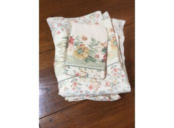 Twin Sheet Set With One Pillow Case