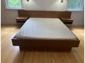 Queen Size Mid Century Style Bed