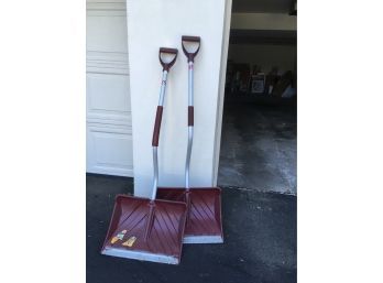 Lot Of 2 Snow Shovels