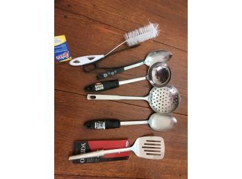 Lot Of Kitchen Utensils.