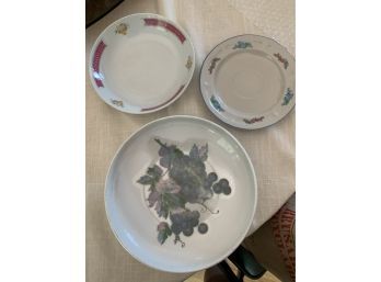 Set Of 3 Plates