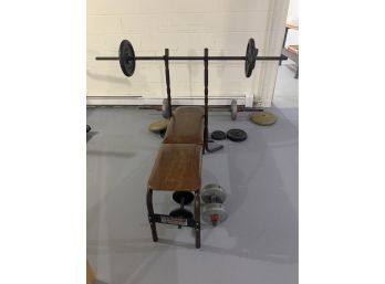 Pyramid Powerbench, Barbells And Weights