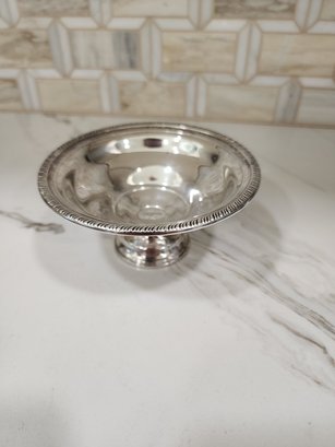 Pretty Sterling Silver Bowl