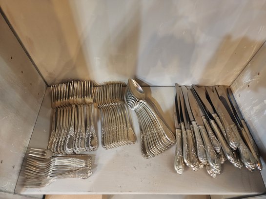 95 Piece Set Of Silverware From Arabia, Cant Find Info Mark To Know Extent Of Silver Content