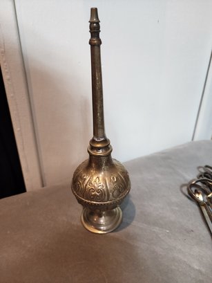 Silver Plated Middle Eastern Holy Water Sprinkler